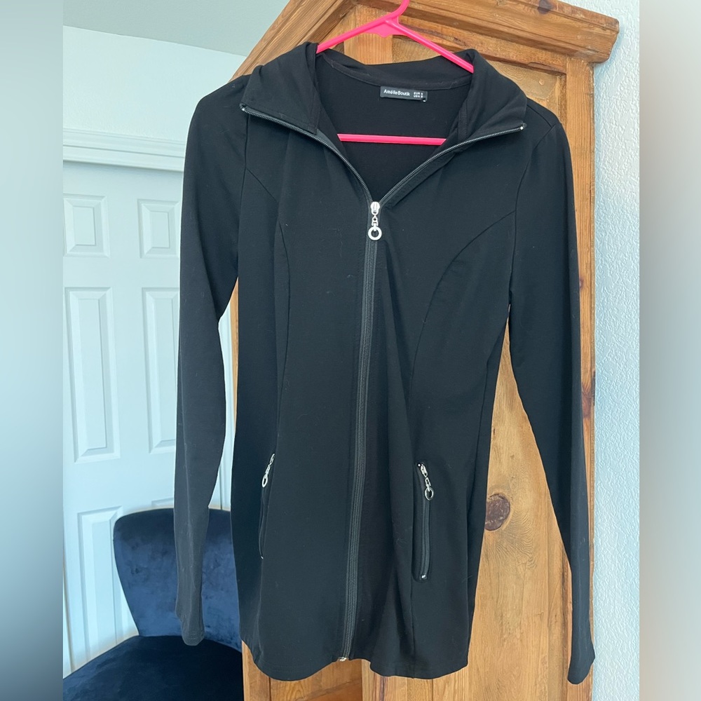 AmelieBoutik collared zip up